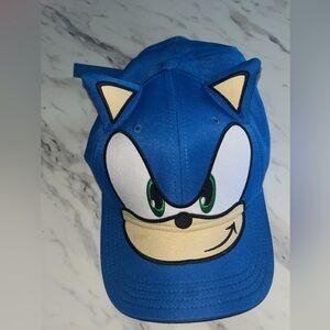 Blue Sonic the Hedgehog Character Baseball Cap